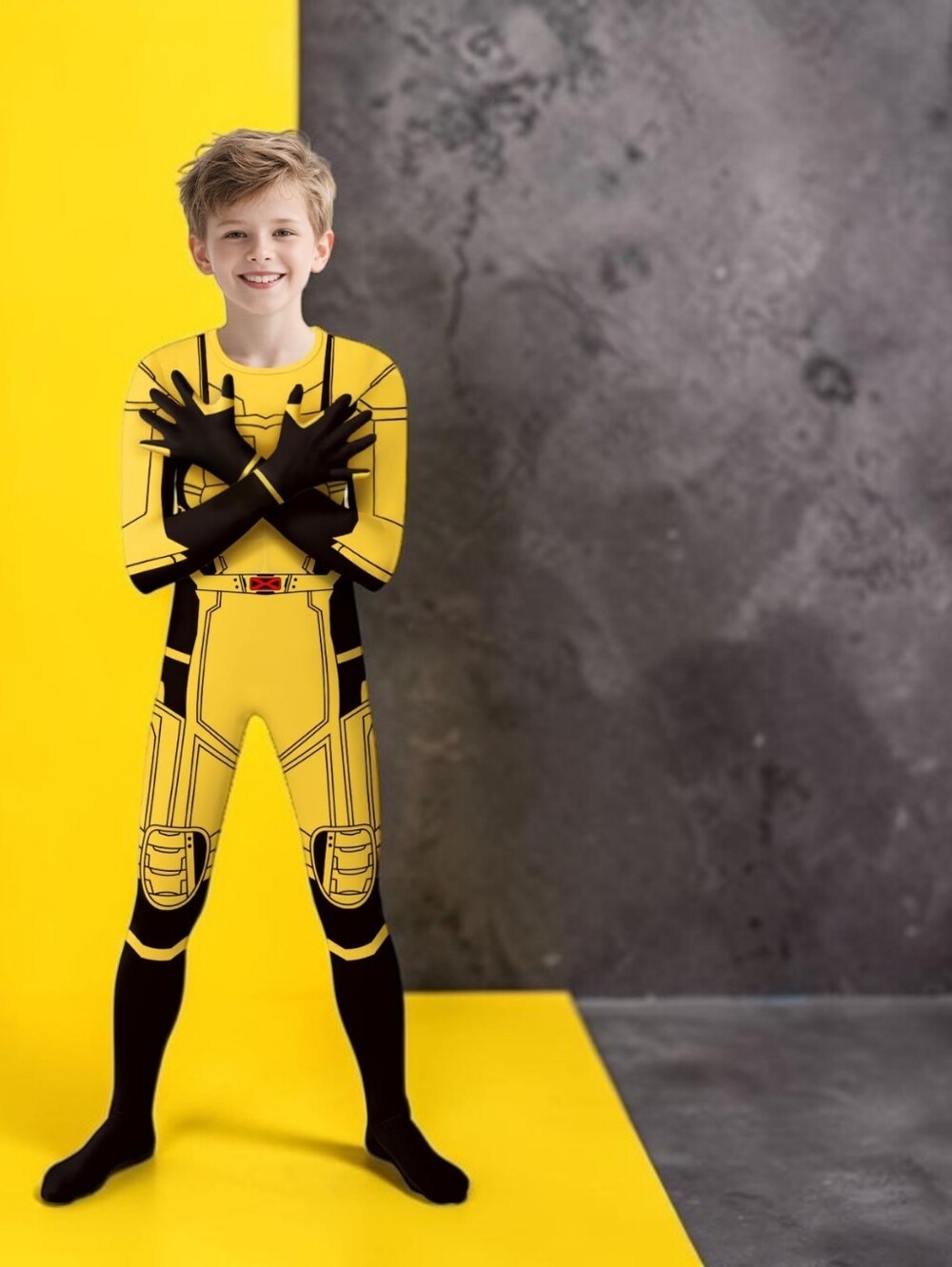 Kids Wolverine Inspired Halloween Cosplay Costume, 7/8